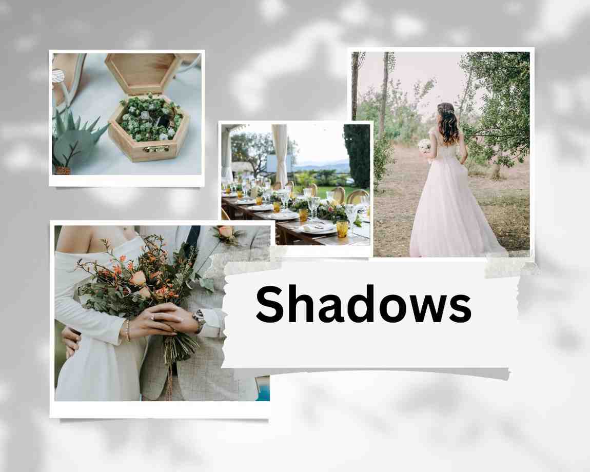 GreenandGrayShadowWeddingPhotoCollag